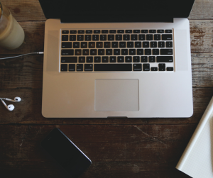 computer + coffee